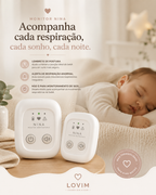 NINA™ - A Corujinha Vigilante | Sensor Abdominal com Alarme Vibratório