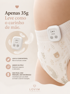 NINA™ - A Corujinha Vigilante | Sensor Abdominal com Alarme Vibratório