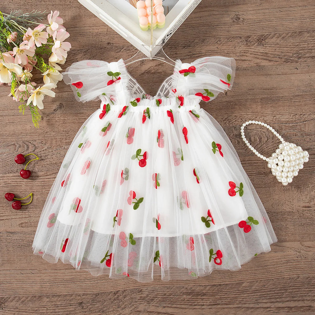Vestido Floral Tule