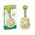 Guitarra Eletrônica Infantil Girafa | Piano com Sons, Luzes e Animais