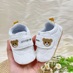 Tênis Bebê Panda Teddy Bear | Esportivo Fashion Primeiros Passos 0–18 Meses