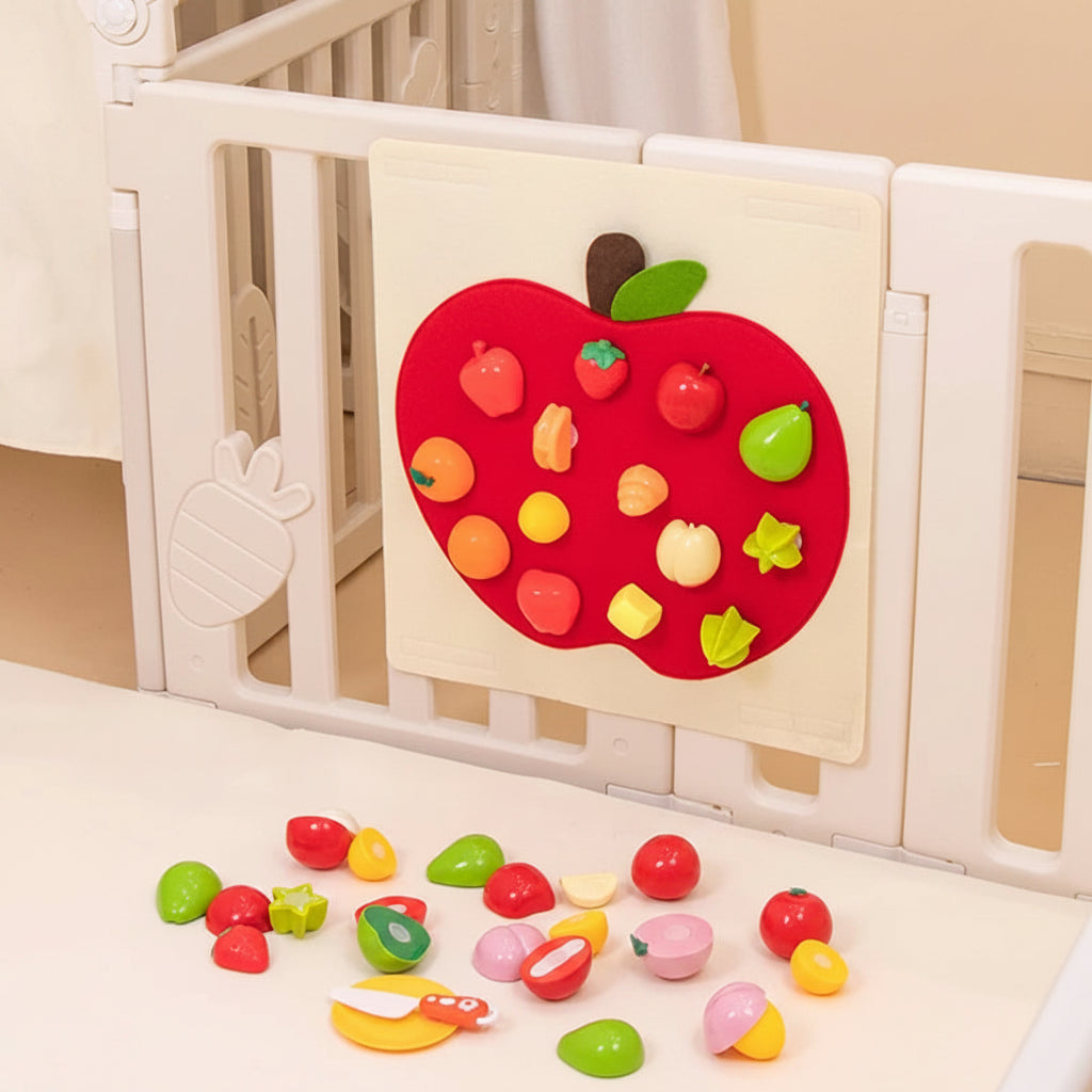 Painel de Feltro Frutas e Verduras | Cozinha Imaginária