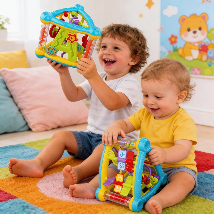 Trípode Educativo Bebê | Motor Fino, Cores e Estimulação Precoce