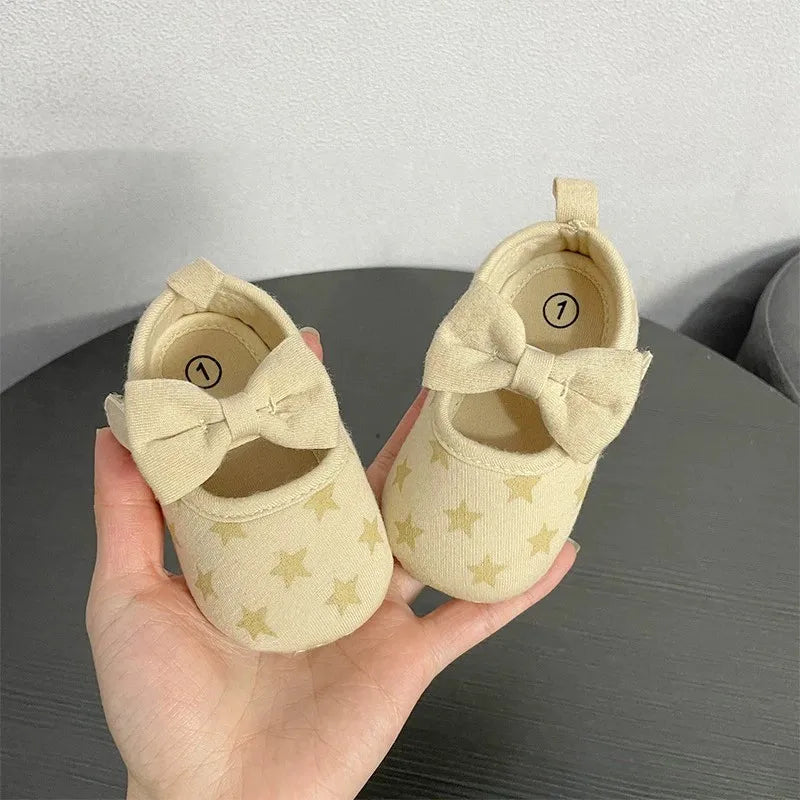 Sandália Bebê Teddy Bear | Sola Macia Bico Fechado Primeiros Passos 0–18 Meses