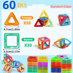 Blocos Magnéticos de Construção STEM | Brinquedo Educativo DIY