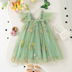Vestido Floral Tule