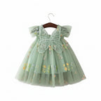 Vestido Floral Tule