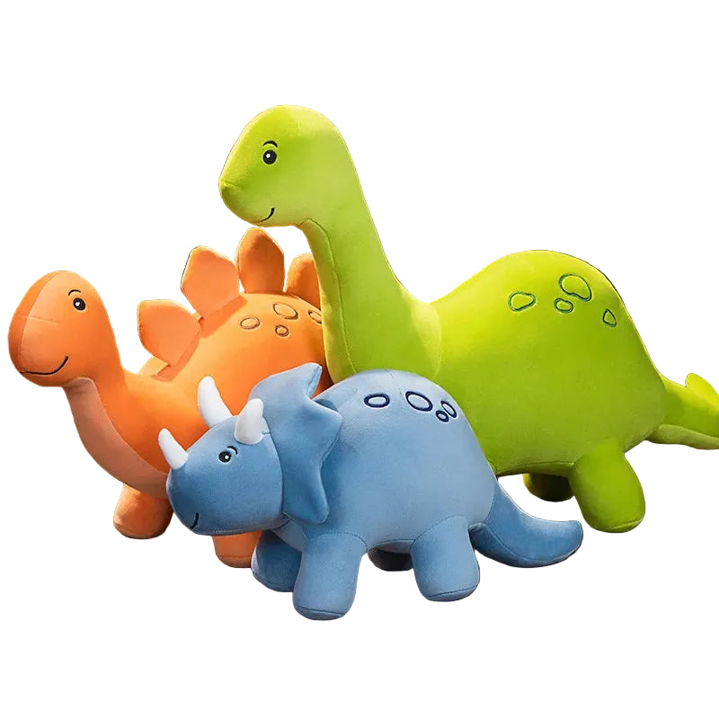 Triceratop Fofo™ - Pelúcia Dinossauro Kawaii