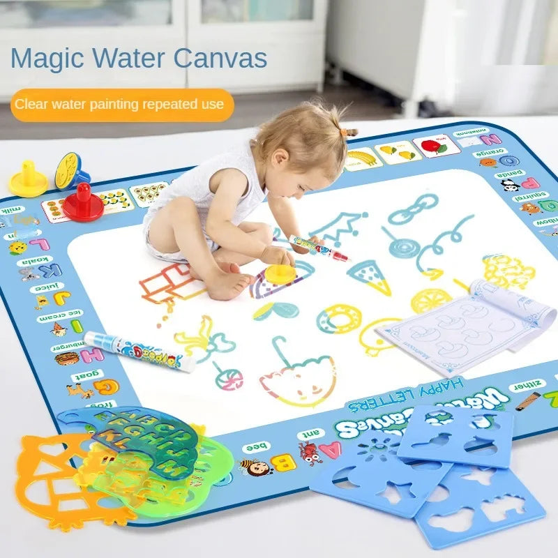 Tapete Mágico de Pintura com Água | Montessori Reutilizável Sem Sujeira