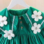Vestido Floral Coreano