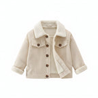 Casaco Infantil Fleece Teddy Bear | Quentinho com Capuz Outono/Inverno 12M–6 Anos