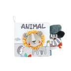 Livro Sensorial Bebê 3D Toque e Sinta | Estimulação Precoce 0–12 Meses