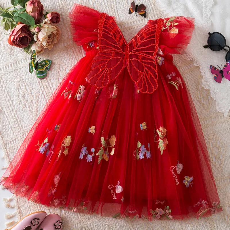 Vestido Floral Tule