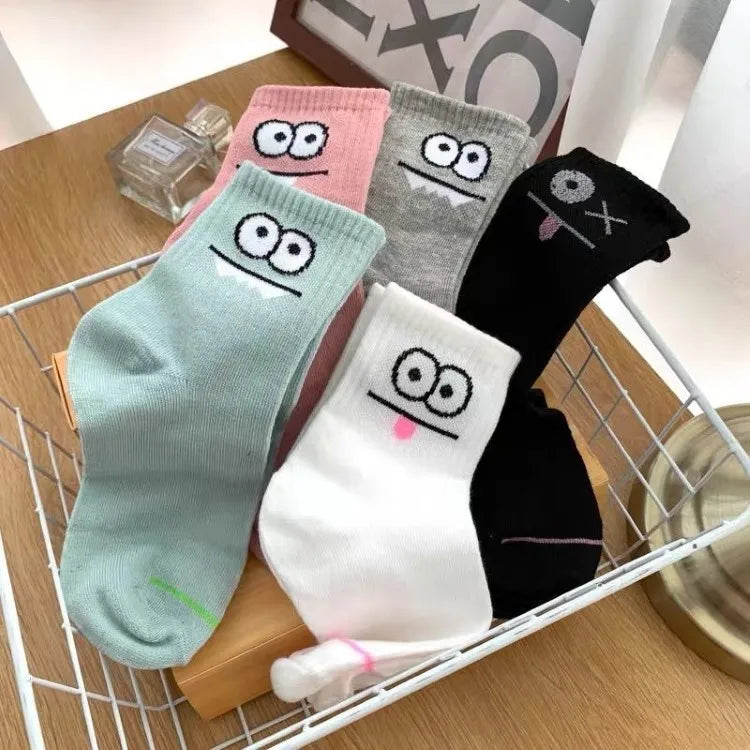 Kit 10 Pares Meias Femininas Teddy Bear | Cano Baixo Estampa Urso