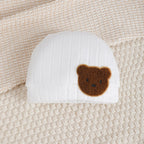 Kit 3 Peças Bebê Menino | Body + Calça + Gorro 0–18 Meses