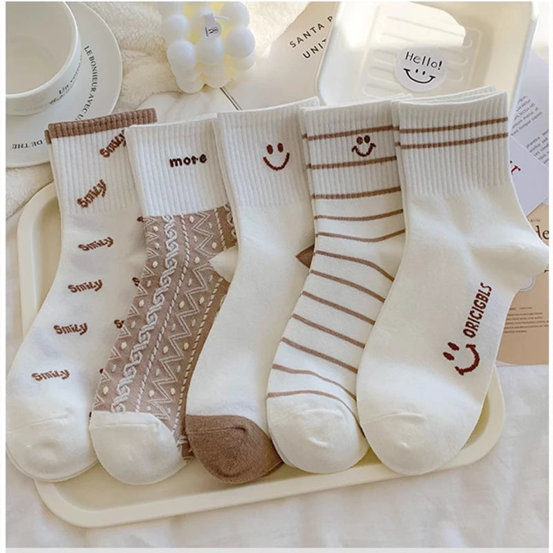 Kit 10 Pares Meias Femininas Teddy Bear | Cano Baixo Estampa Urso