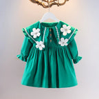 Vestido Floral Coreano