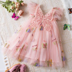 Vestido Floral Tule