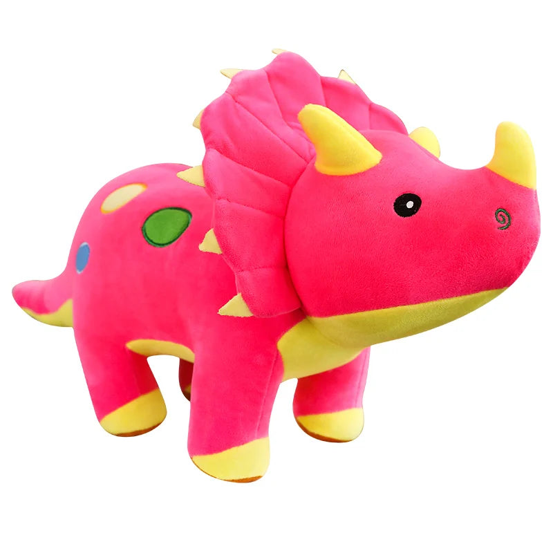 Dino Gigante™ - Pelúcia Triceratops & Estegossauro