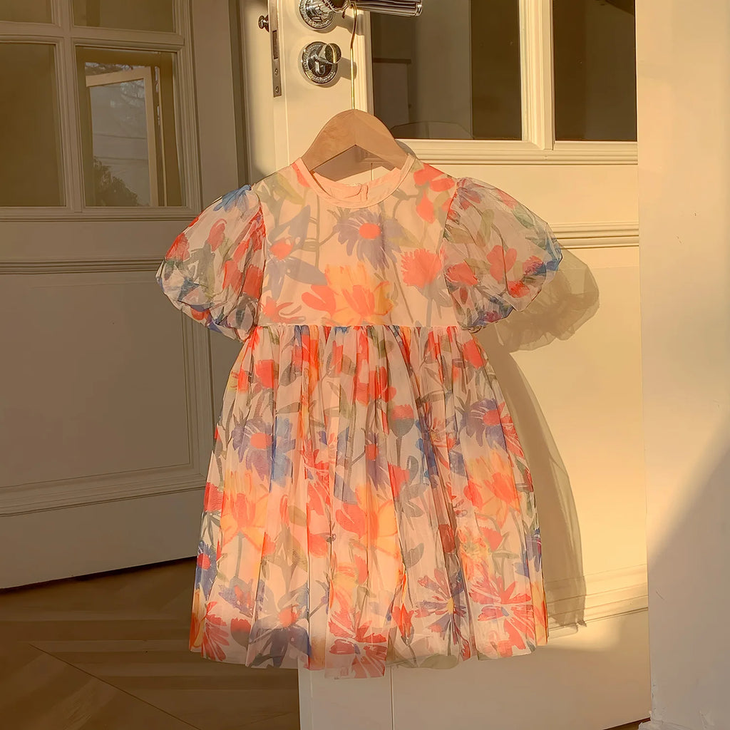 Vestido Floral Bufante