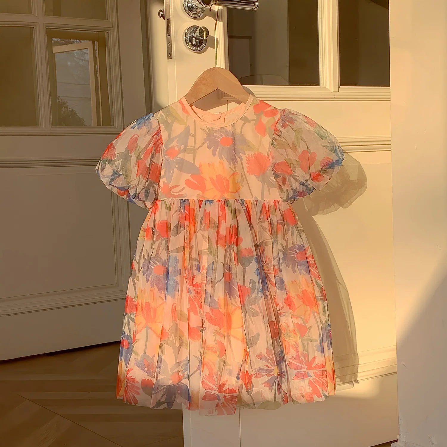 Vestido Floral Bufante