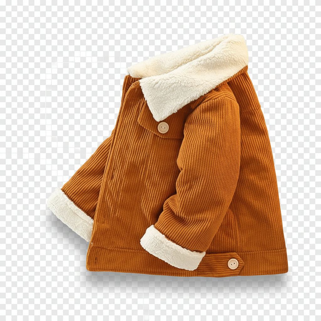 Casaco Infantil Fleece Teddy Bear | Quentinho com Capuz Outono/Inverno 12M–6 Anos