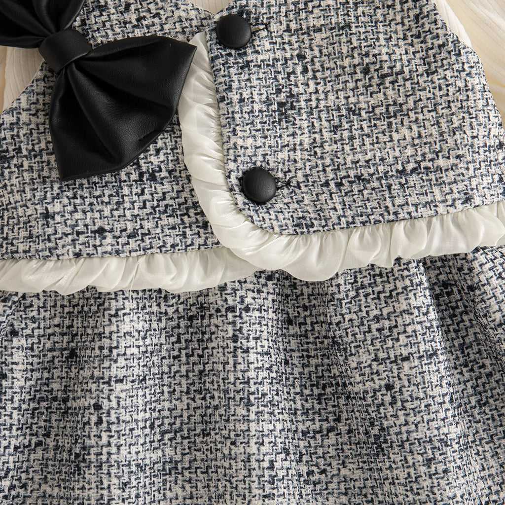 Vestido Laço e Renda