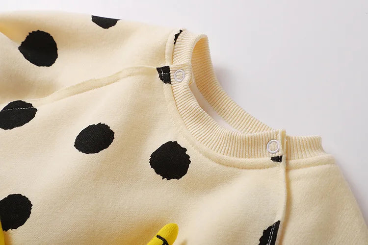 Macacão Bebê Estampa Banana | Pijama Algodão Unissex 0–24 Meses