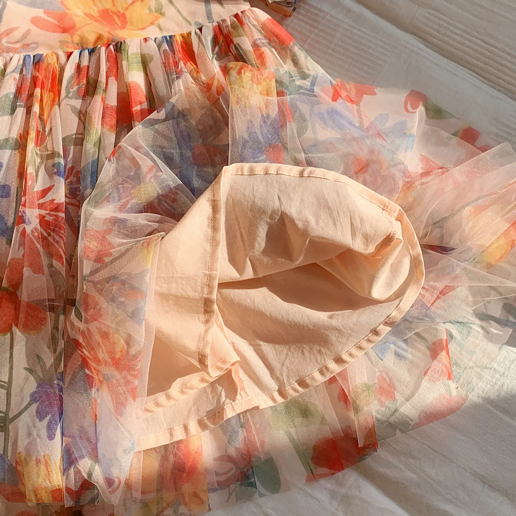 Vestido Floral Bufante