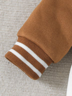 Macacão Bebê Menino Tricô Estampa Urso | Outono e Inverno 0–18 Meses