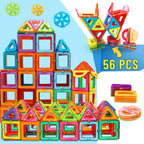Blocos Magnéticos de Construção STEM | Brinquedo Educativo DIY