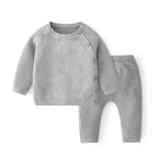 Conjunto Suéter Tricô Bebê | Menino e Menina 0–3 Anos