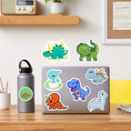 Adesivos Dinossauro | Kit Decorativo para Cadernos e Bagagem