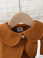 Conjunto Bebê Menina | Vestido Xadrez Tule + Jaqueta Cropped 0M–2 Anos