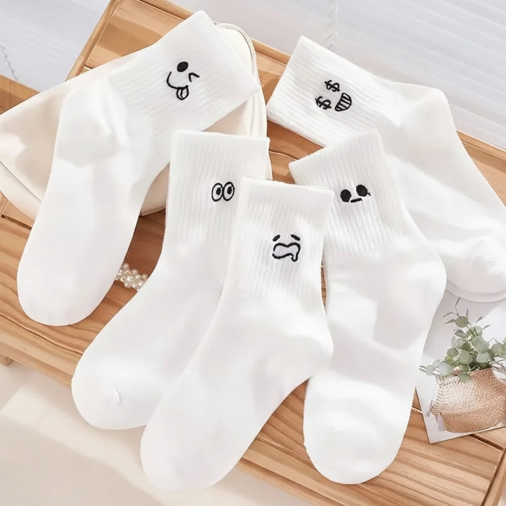 Kit 10 Pares Meias Femininas Teddy Bear | Cano Baixo Estampa Urso
