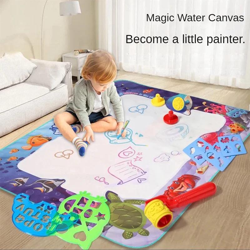 Tapete Mágico de Pintura com Água | Montessori Reutilizável Sem Sujeira