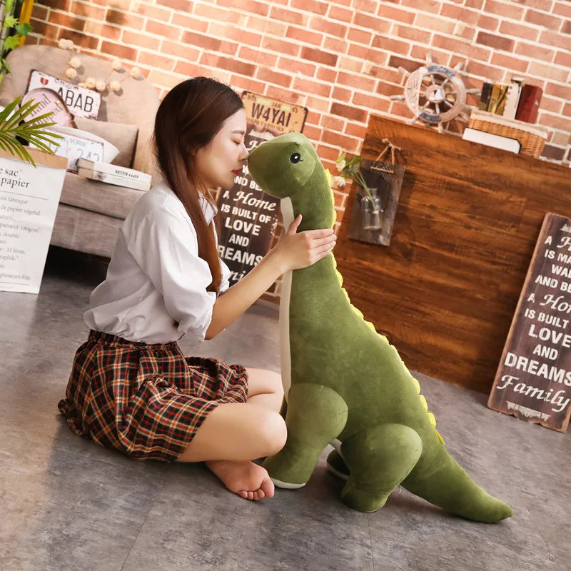 DinoAmigo Gigante™ - Pelúcia Dinossauro Pescoço Longo 50/80cm