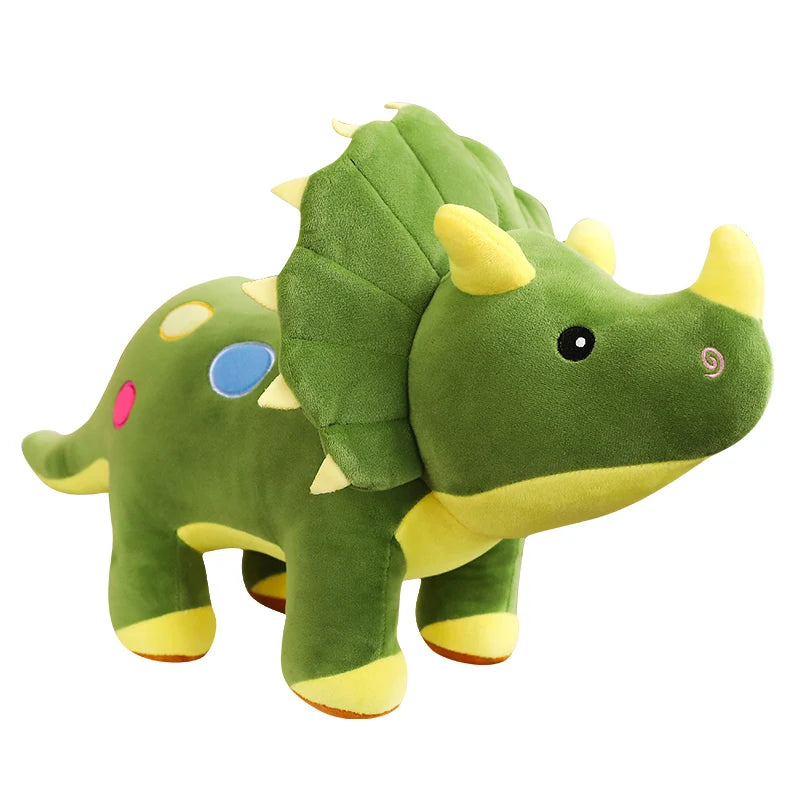 Dino Gigante™ - Pelúcia Triceratops & Estegossauro