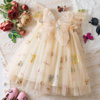 Vestido Floral Tule