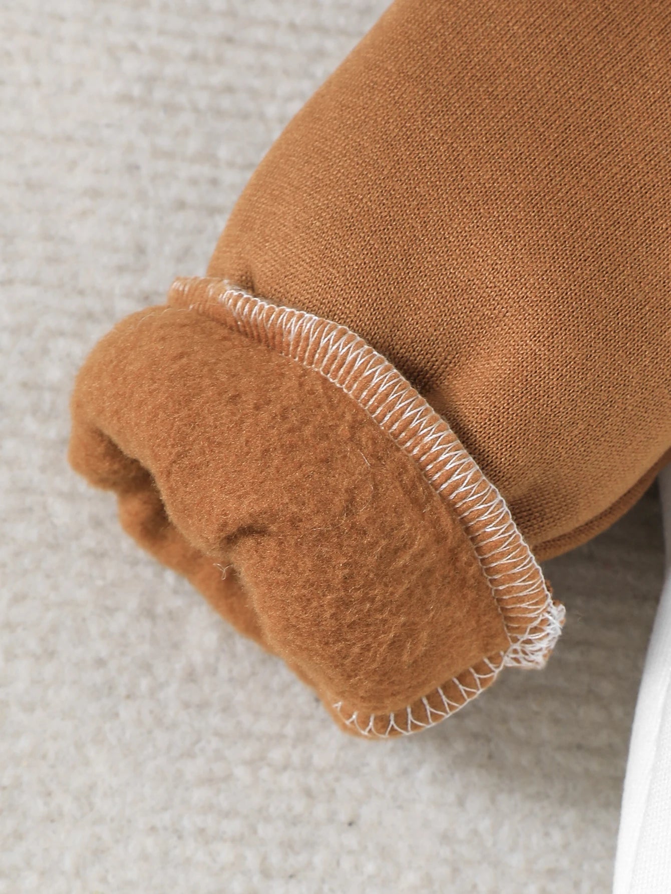 Macacão Bebê Menino Tricô Estampa Urso | Outono e Inverno 0–18 Meses