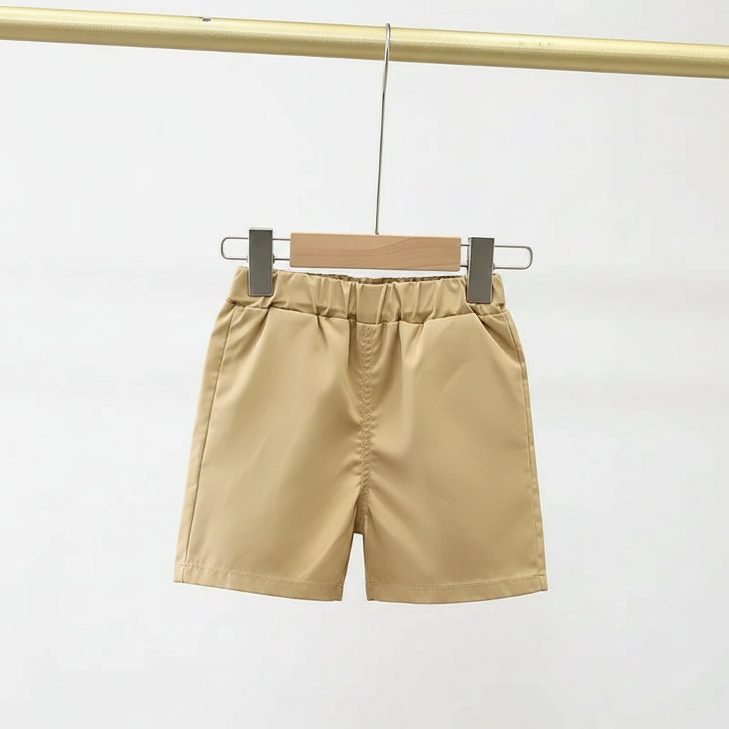 Conjunto 2 Peças Infantil Teddy Bear | Camiseta + Shorts Verão Algodão 1–5 Anos