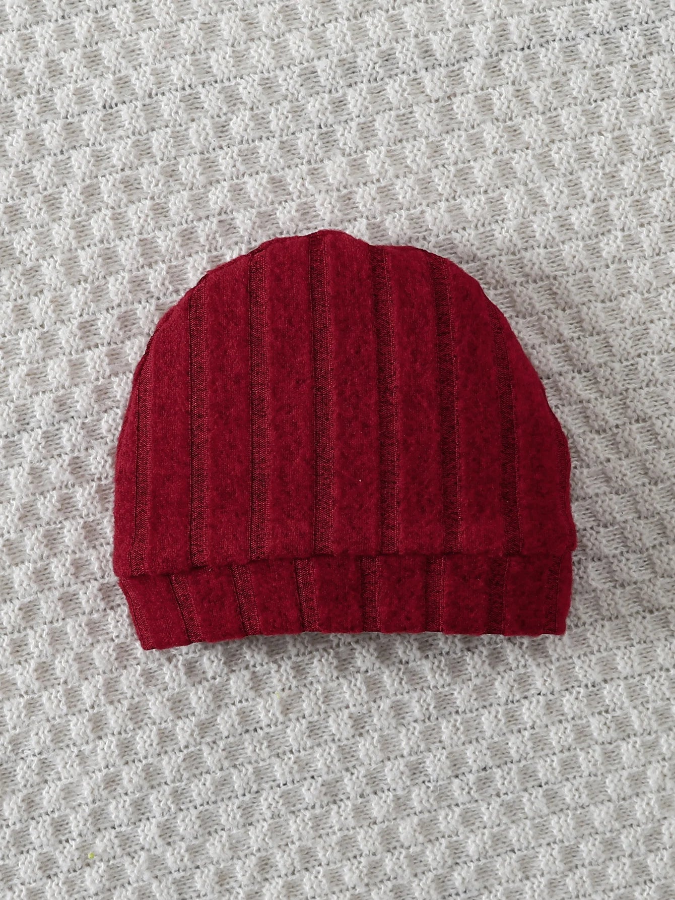 Conjunto Bebê Menino Inverno | Macacão Vermelho Emblema Urso + Touca 0–18 Meses