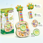 Guitarra Eletrônica Infantil Girafa | Piano com Sons, Luzes e Animais