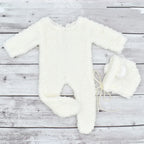 Kit Ensaio Fotográfico Recém-Nascido Teddy Bear | Fantasia e Macacão para Newborn