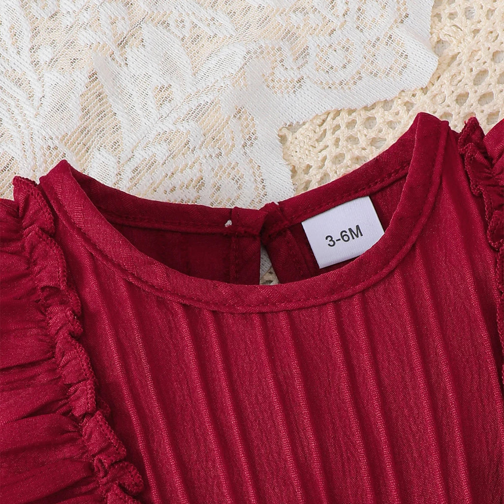 Vestido Liso com Faixa