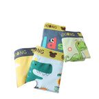 Cueca Infantil Algodão Estampa Dinossauro | Menino 1-14 Anos