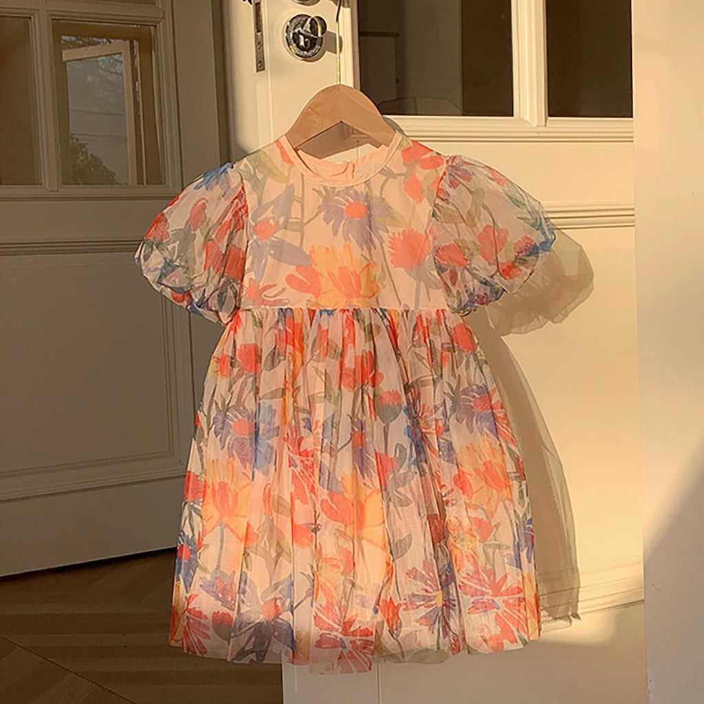 Vestido Floral Bufante
