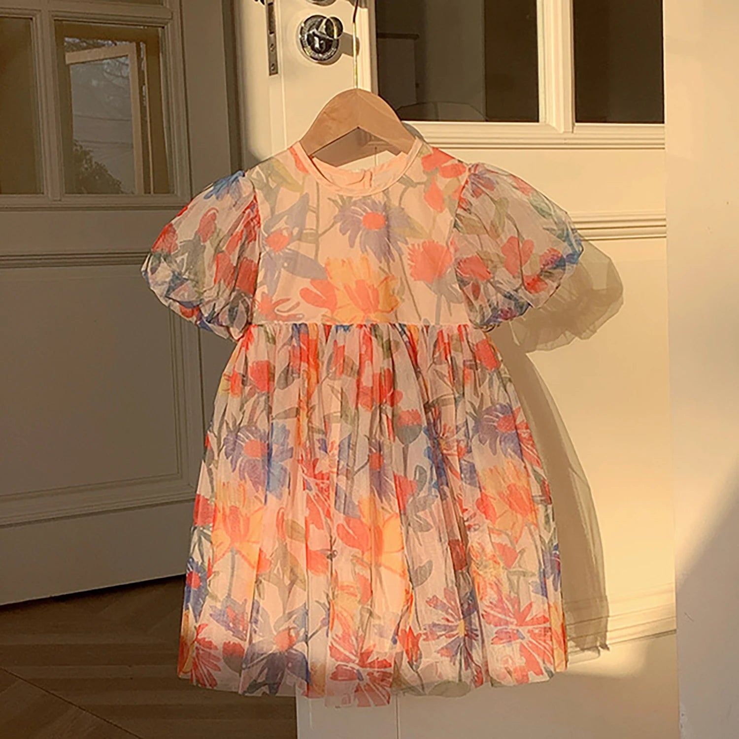 Vestido Floral Bufante
