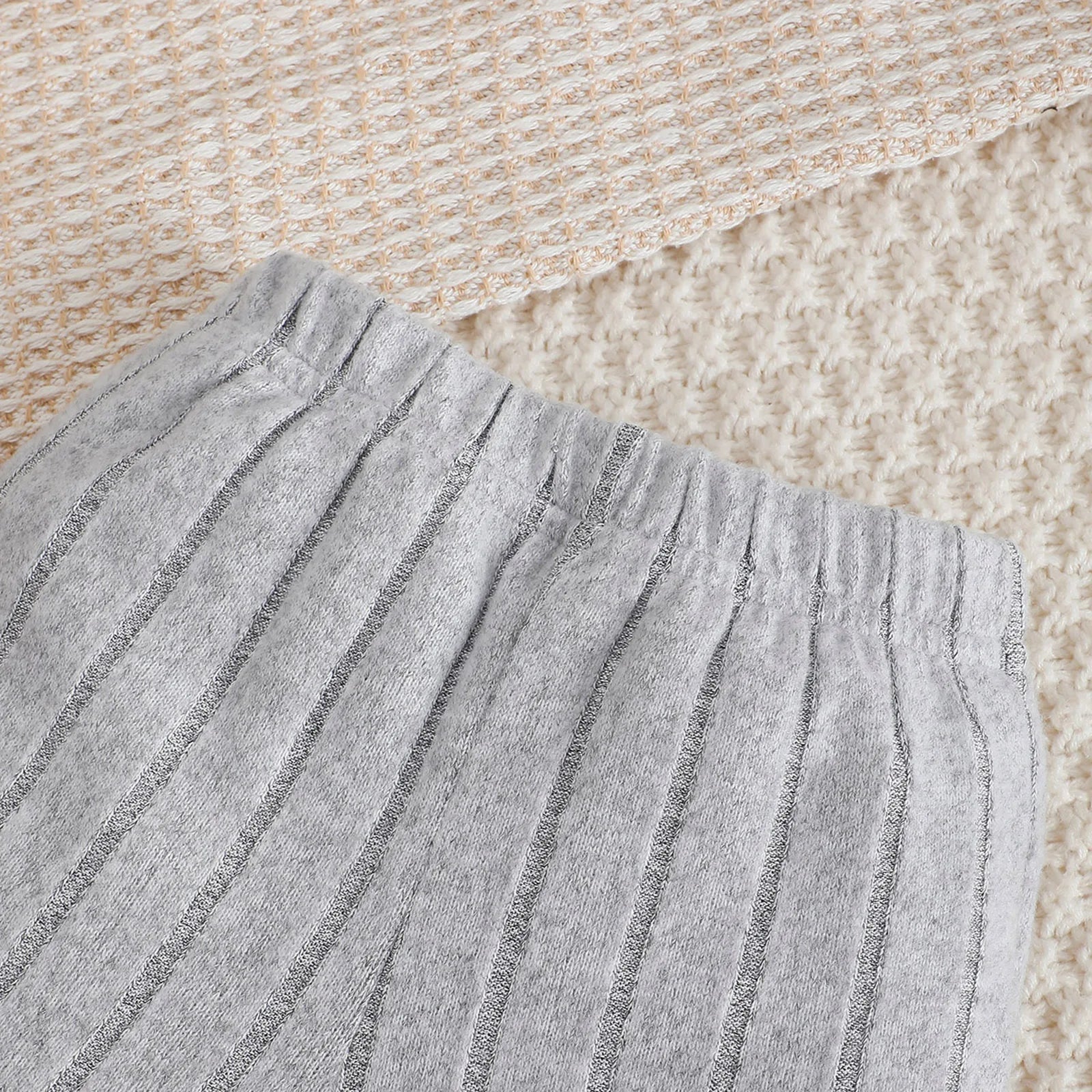 Kit 3 Peças Bebê Menino | Body + Calça + Gorro 0–18 Meses